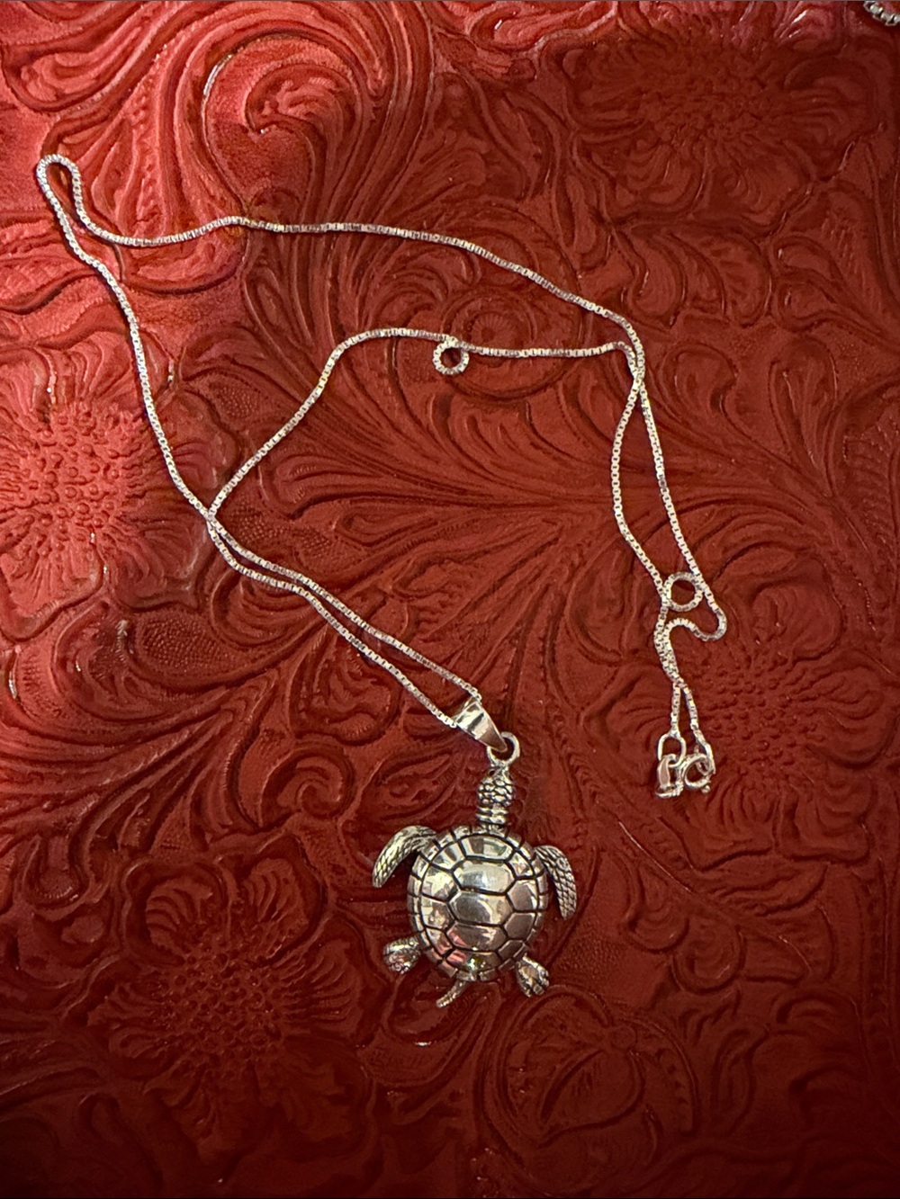 turtle sterling silver